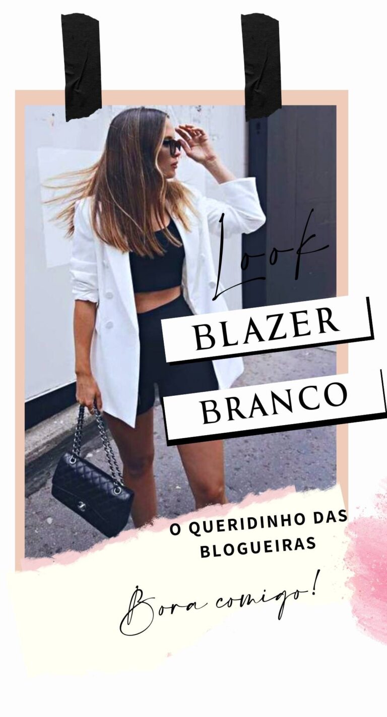 Blazer Branco-como usar